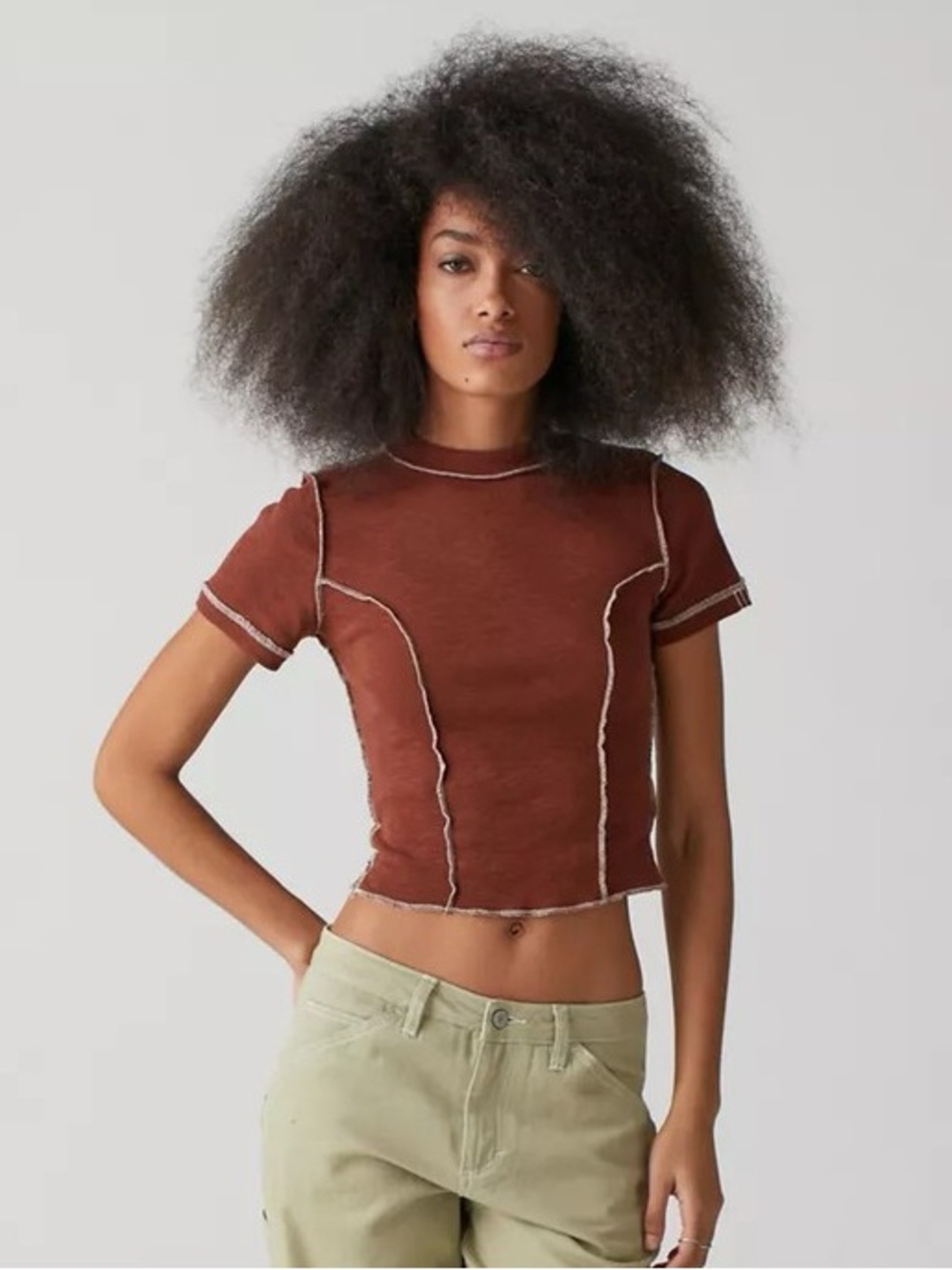 Urban Outfitters BDG Katie Brown Baby Tee